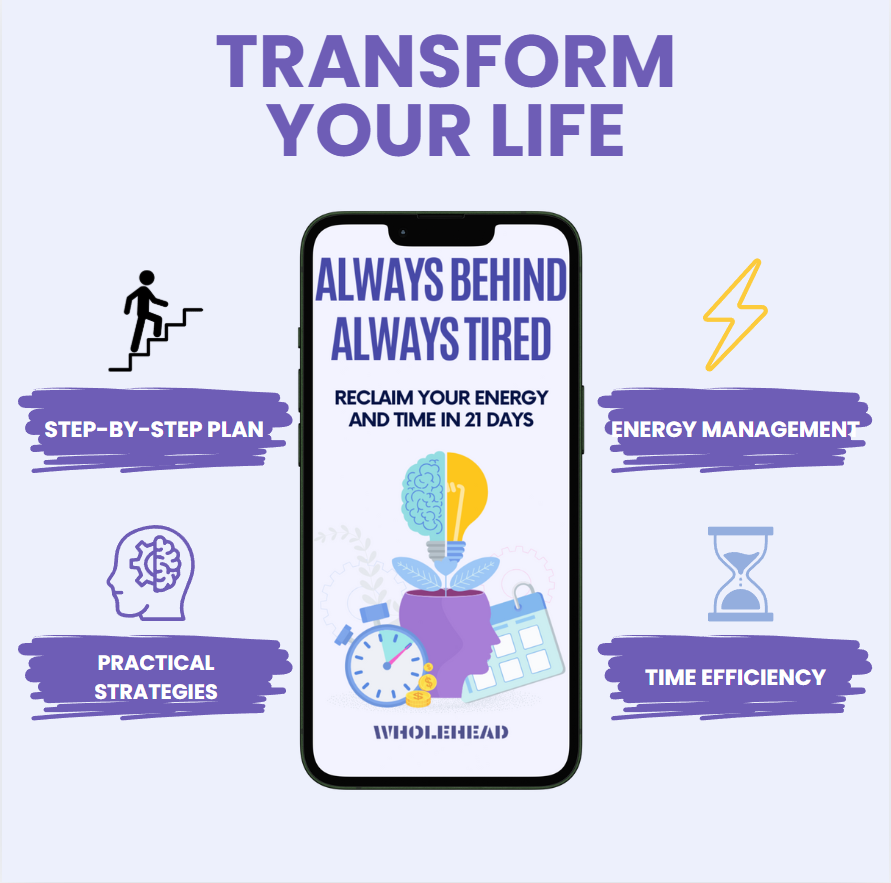 Always Behind, Always Tired — Reclaim Your Energy and Time in 21 days